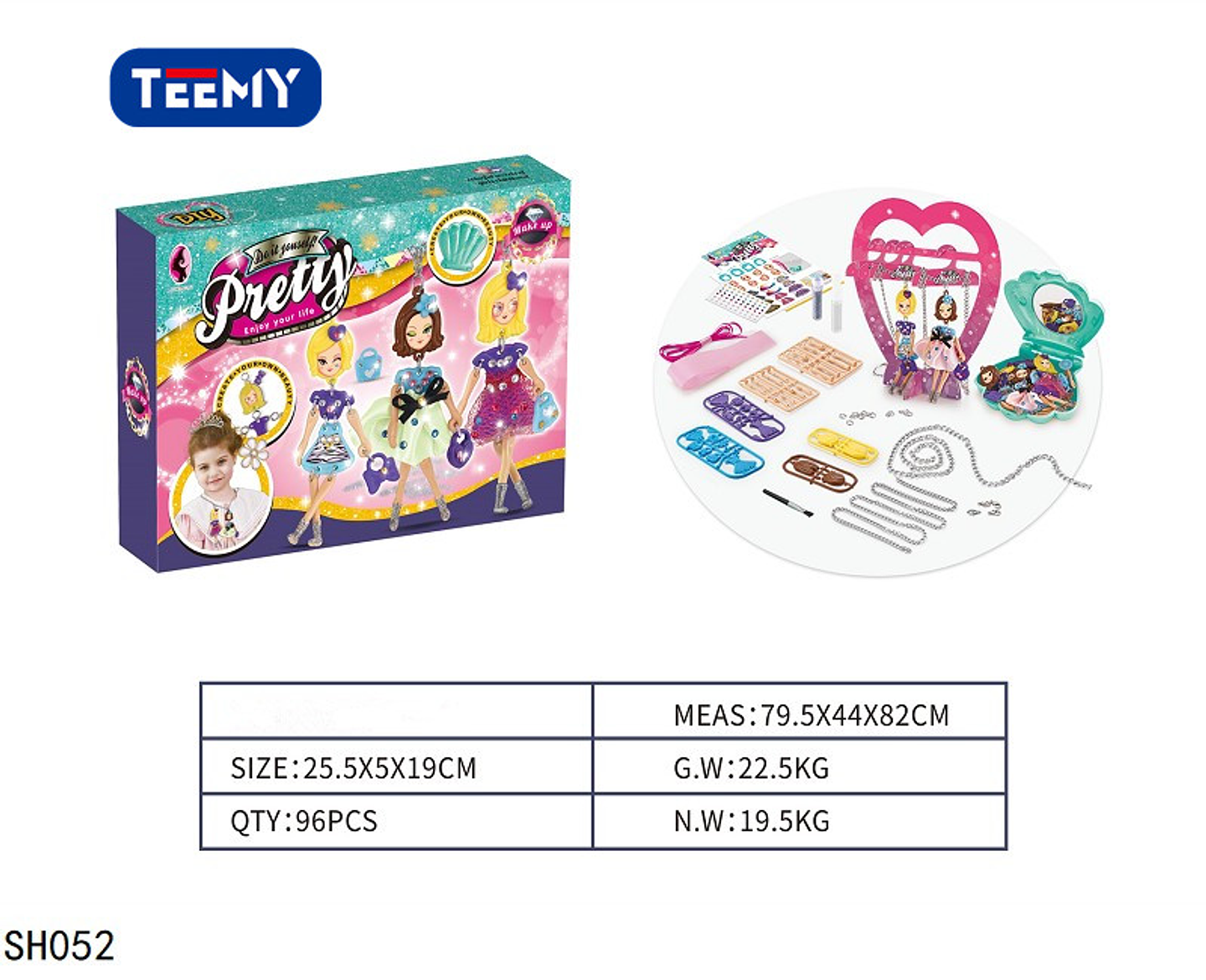 JUGUETE BELLEZA  , PRECIO PUBLICADO ES AL POR MAYOR Y DEBEN SER 3 UNIDADES DEL MISMO  (SH052) 1