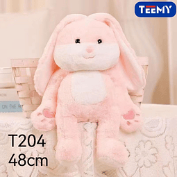 PELUCHE CONEJO 48 CM , PRECIO PUBLICADO ES AL POR MAYOR Y DEBEN SER 4 UNIDADES DEL MISMO 