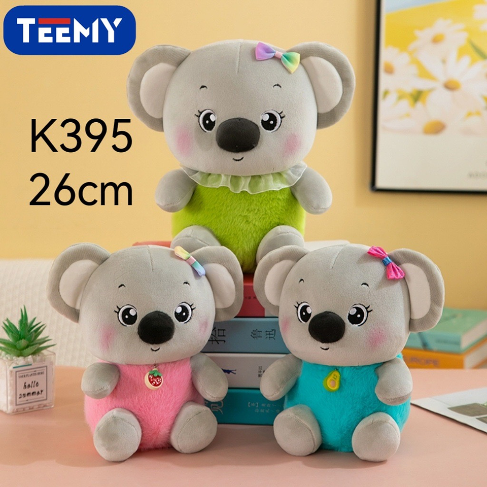 PELUCHE KOALA 26 CM, PRECIO PUBLICADO ES AL POR MAYOR Y DEBEN SER 3 UNIDADES DEL MISMO  (K395) 1