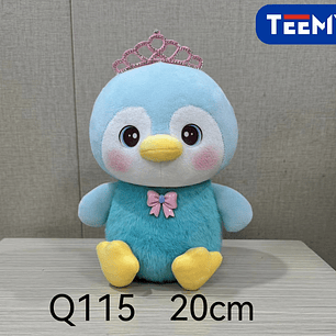 PELUCHE PINGUINO 20 CM , PRECIO PUBLICADO ES AL POR MAYOR Y DEBEN SER 4 UNIDADES DEL MISMO 