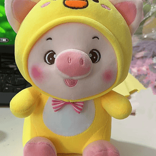 PELUCHE CHANCHO 20 CM , PRECIO PUBLICADO ES AL POR MAYOR Y DEBEN SER 4 UNIDADES DEL MISMO 