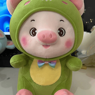 PELUCHE CHANCHO 25 CM , PRECIO PUBLICADO ES AL POR MAYOR Y DEBEN SER 4 UNIDADES DEL MISMO 