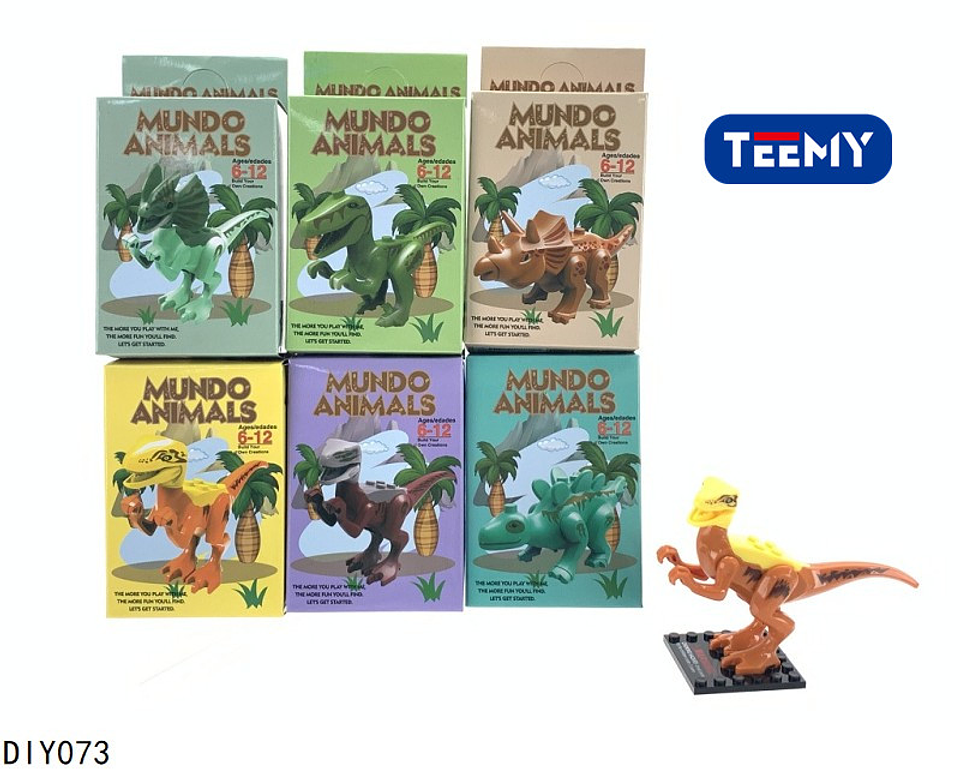 DINOSAURIOS PAQUETE 12 PIEZAS (DIY073) 1