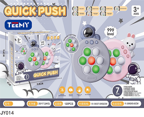 POPPIT ELECTRONICO ASTRONAUTA, 3 DEL MISMO POR MAYOR  (JY014)