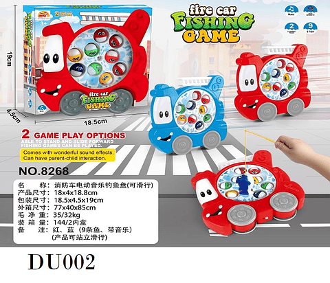 JUEGO DE PESCA , PRECIO PUBLICADO ES AL POR MAYOR Y DEBEN SER 3 UNIDADES DEL MISMO  (DU002)