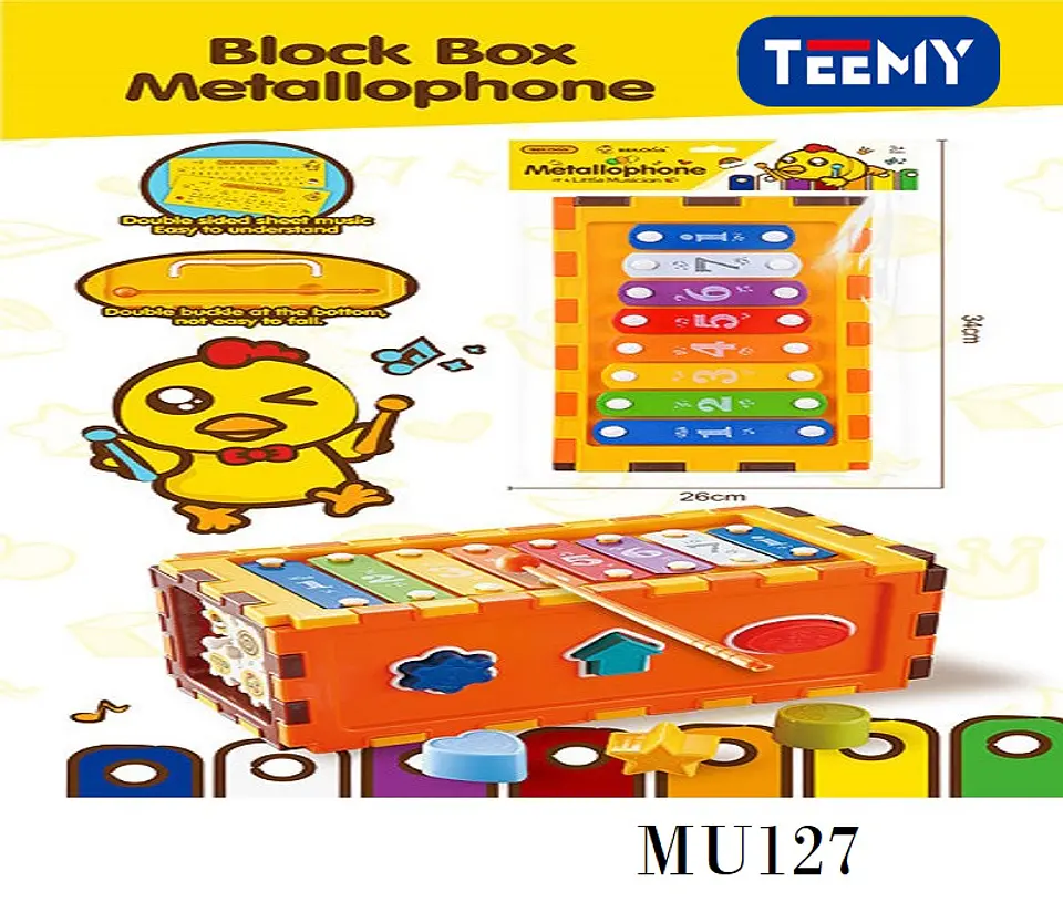 XILOFONO  , PRECIO PUBLICADO ES AL POR MAYOR Y DEBEN SER 3 UNIDADES DEL MISMO  (MU127) 1