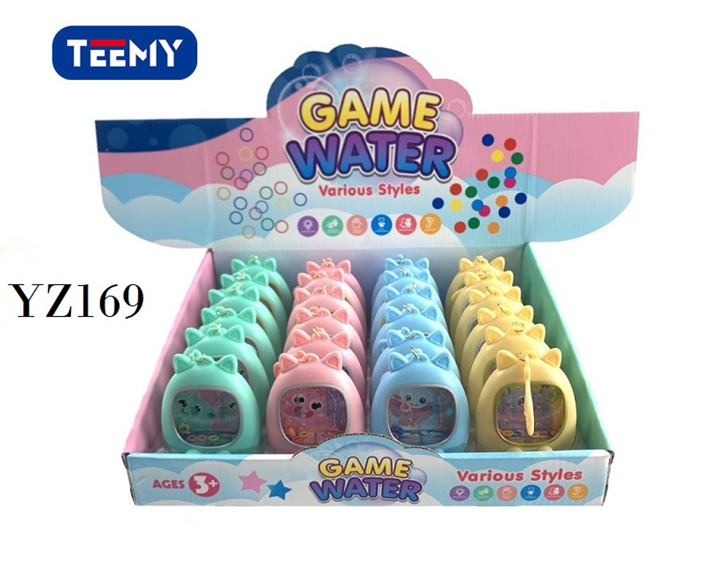 CONSOLA DE AGUA PAQUETE 24 PIEZAS (YZ169) 1