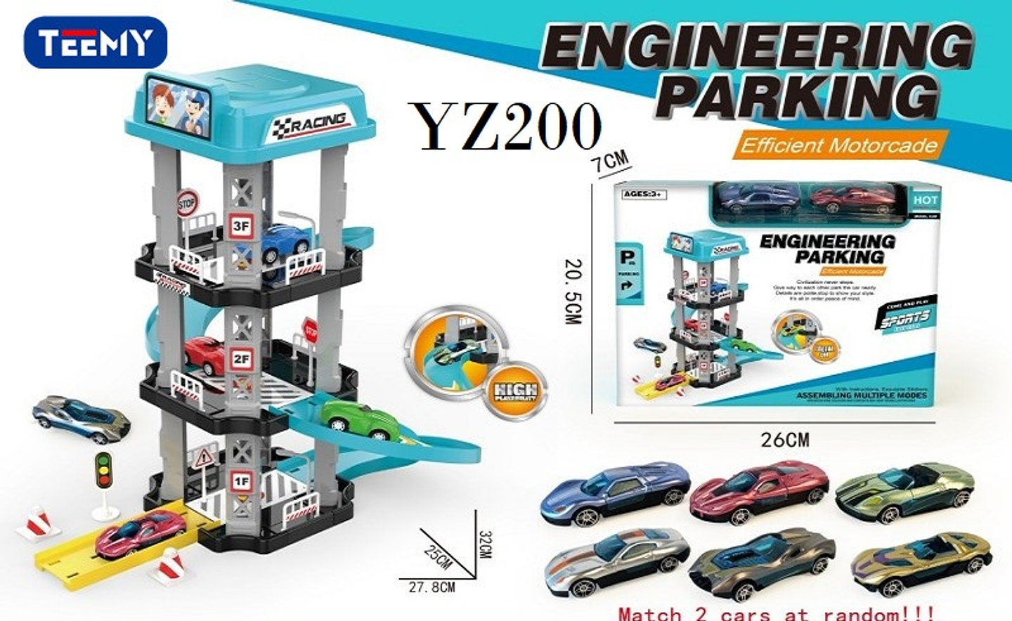 ESTACIONAMIENTO CON CARROS  , PRECIO PUBLICADO ES AL POR MAYOR Y DEBEN SER 3 UNIDADES DEL MISMO  (YZ200) 1