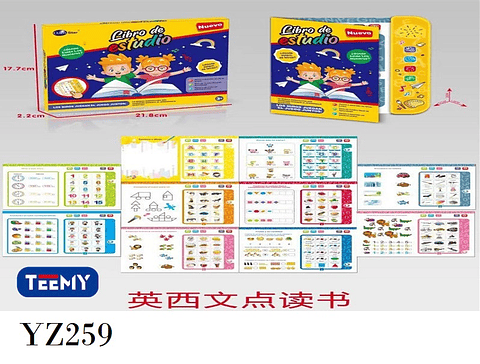 LIBRO DIDACTICO DE APRENDIZAJE , 3 DEL MISMO POR MAYOR  (YZ259)