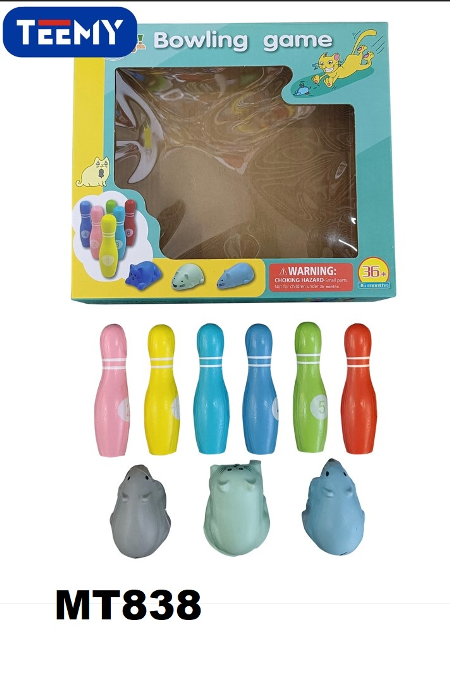 BOWLING, PRECIO PUBLICADO ES AL POR MAYOR Y DEBEN SER 3 UNIDADES DEL MISMO  (MT838) 1