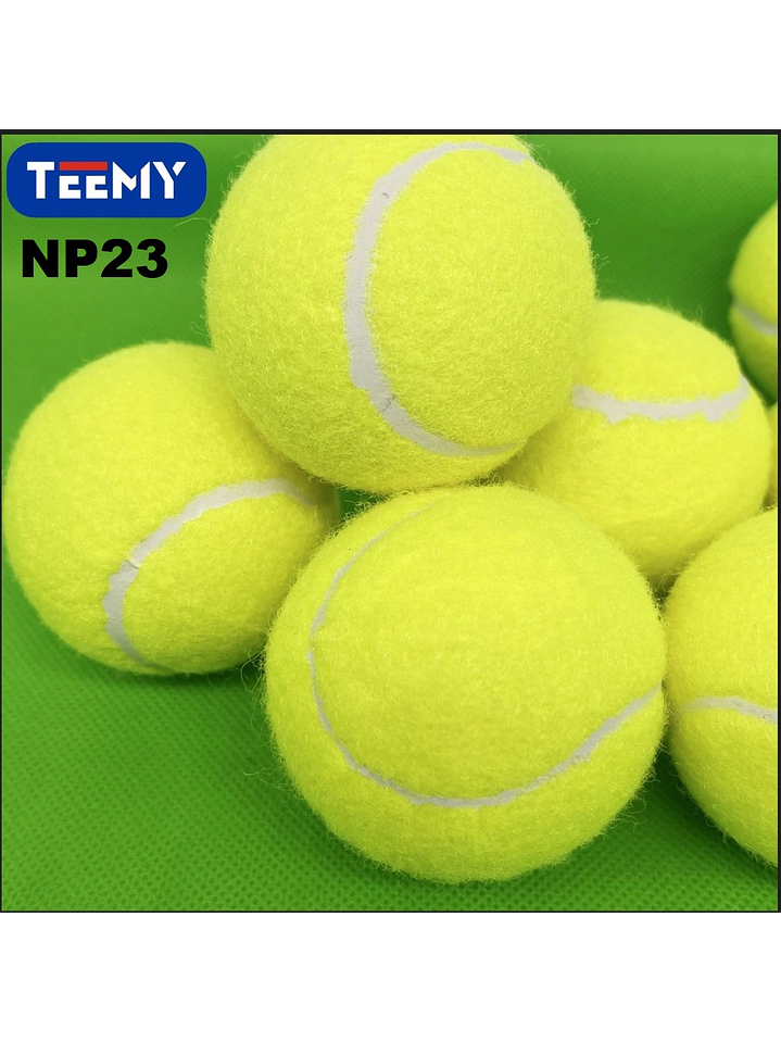 SET DE 3 PIEZAS PELOTAS DE TENNIS, PRECIO PUBLICADO ES AL POR MAYOR Y DEBEN SER 3 UNIDADES DEL MISMO  1