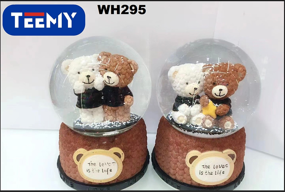 BOLA DE NIEVE OSO, PRECIO PUBLICADO ES AL POR MAYOR Y DEBEN SER 3 UNIDADES DEL MISMO  (WH295) 1