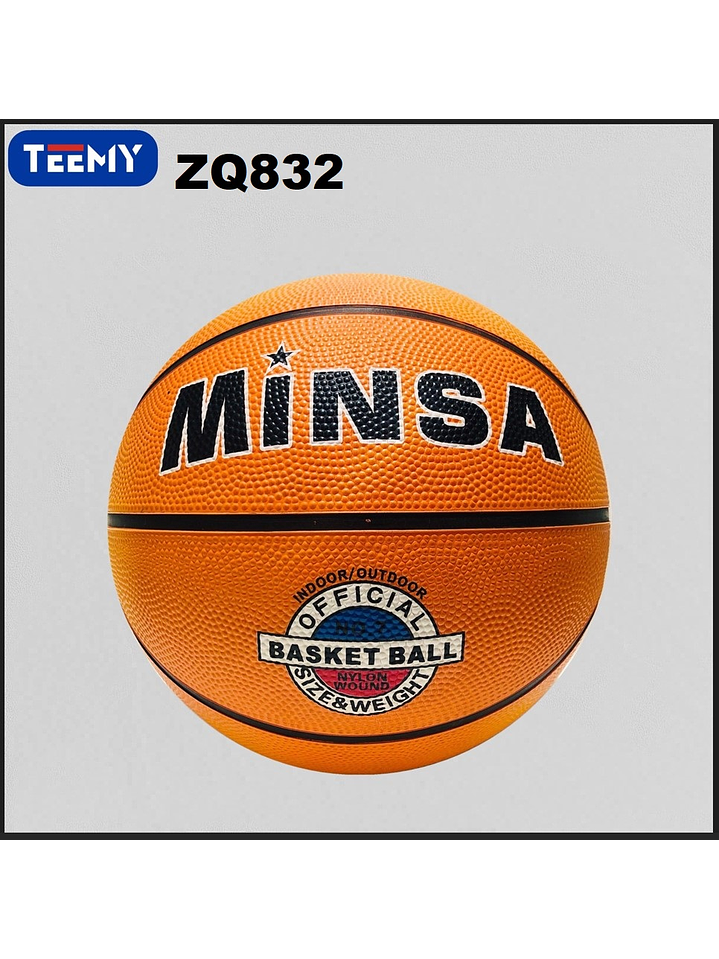 BALON DE BASQUETBALL, PRECIO PUBLICADO ES AL POR MAYOR Y DEBEN SER 3 UNIDADES DEL MISMO  1