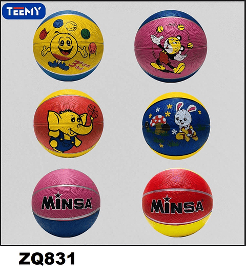 BALON DE BASQUETBALL, PRECIO PUBLICADO ES AL POR MAYOR Y DEBEN SER 3 UNIDADES DEL MISMO  (ZQ831)