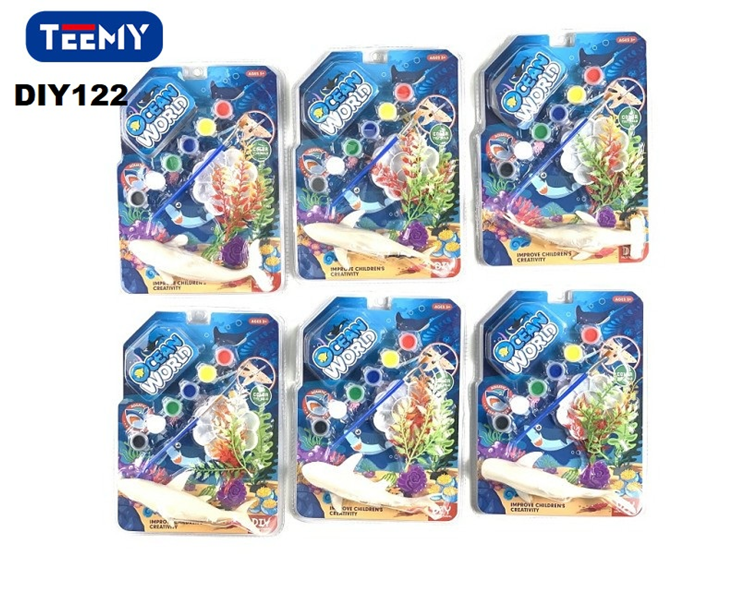 JUEGO DE PINTURA  , PRECIO PUBLICADO ES AL POR MAYOR Y DEBEN SER 3 UNIDADES DEL MISMO  (DIY122) 1