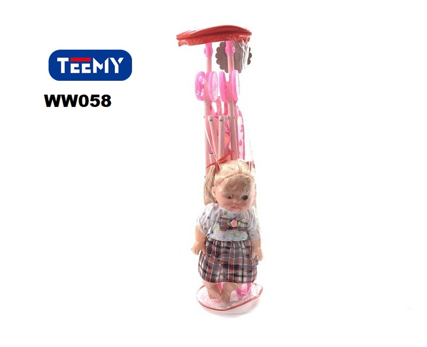 COCHE CON MUÑECA, PRECIO PUBLICADO ES AL POR MAYOR Y DEBEN SER 3 UNIDADES DEL MISMO  (WW058) 1