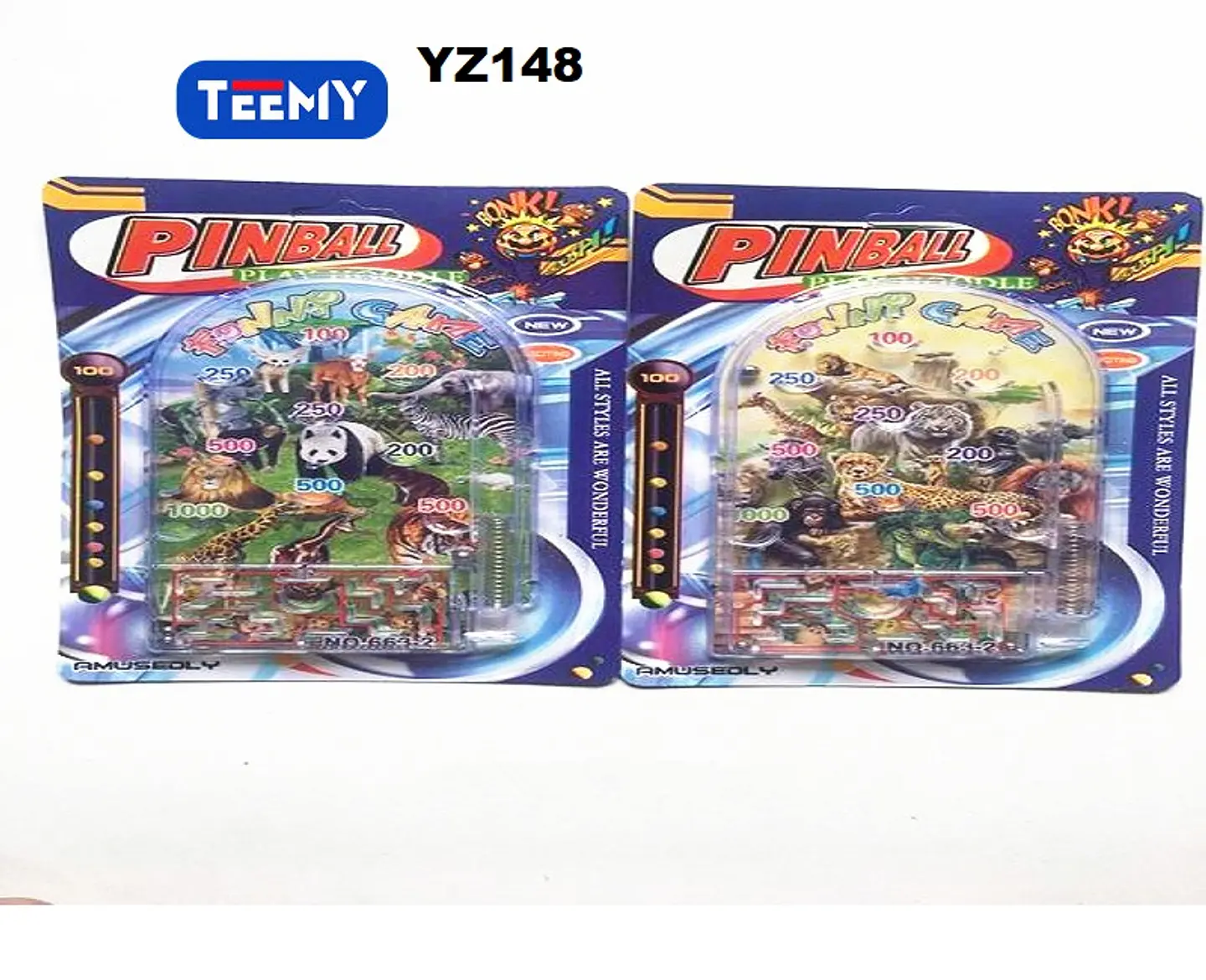 PINBALL  PAQUETE 12 PIEZAS  (YZ148) 1