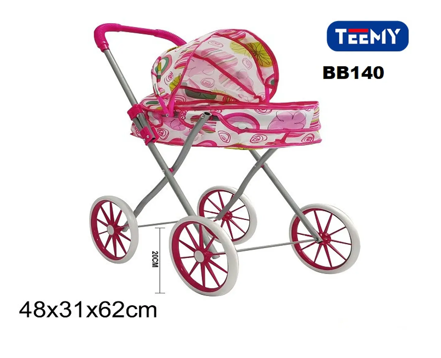 COCHE DE MUÑECA, 3 DEL MISMO POR MAYOR  (BB140) 1