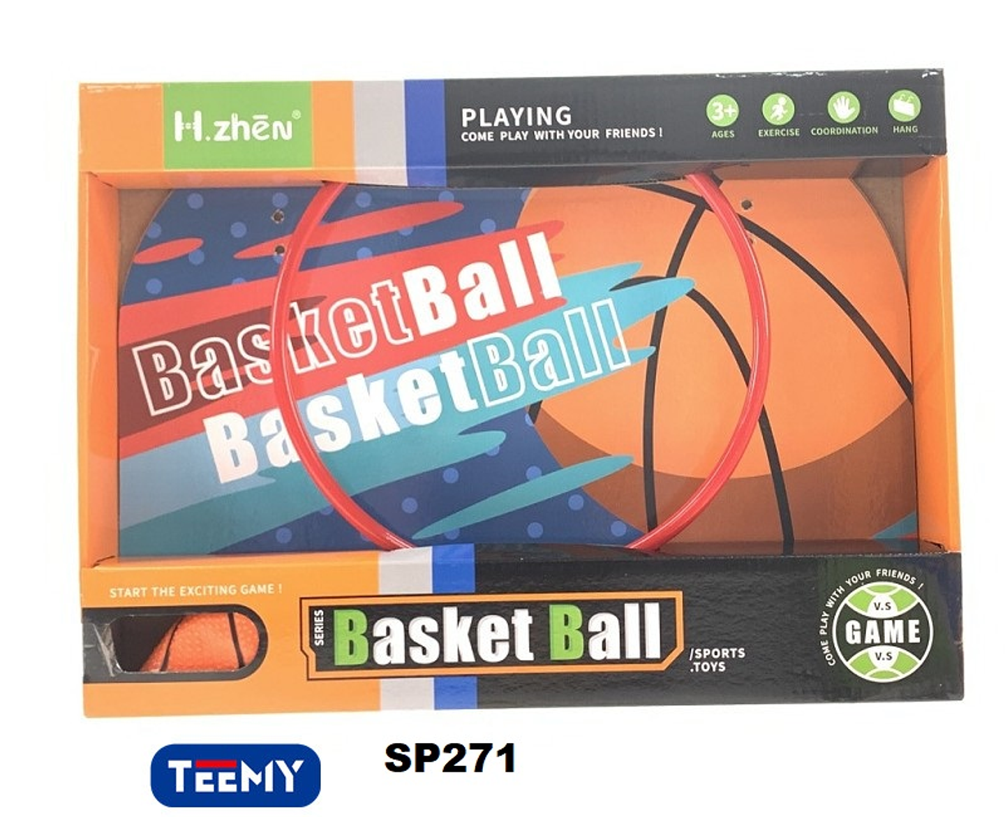 ARO DE BASQUET CON BALON  , PRECIO PUBLICADO ES AL POR MAYOR Y DEBEN SER 3 UNIDADES DEL MISMO  (SP271) 1