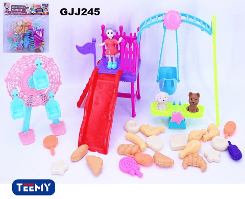 TOBOGAN CON ACCESORIOS, PRECIO PUBLICADO ES AL POR MAYOR Y DEBEN SER 3 UNIDADES DEL MISMO  (GJJ245)