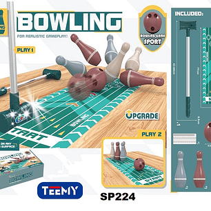 JUEGO BOWLING , PRECIO PUBLICADO ES AL POR MAYOR Y DEBEN SER 4 UNIDADES DEL MISMO 