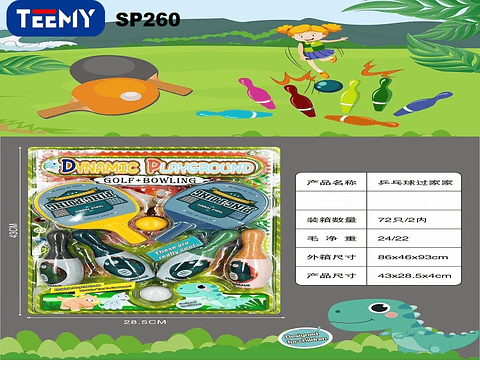 BOWLING CON ACCESORIOS, PRECIO PUBLICADO ES AL POR MAYOR Y DEBEN SER 3 UNIDADES DEL MISMO 