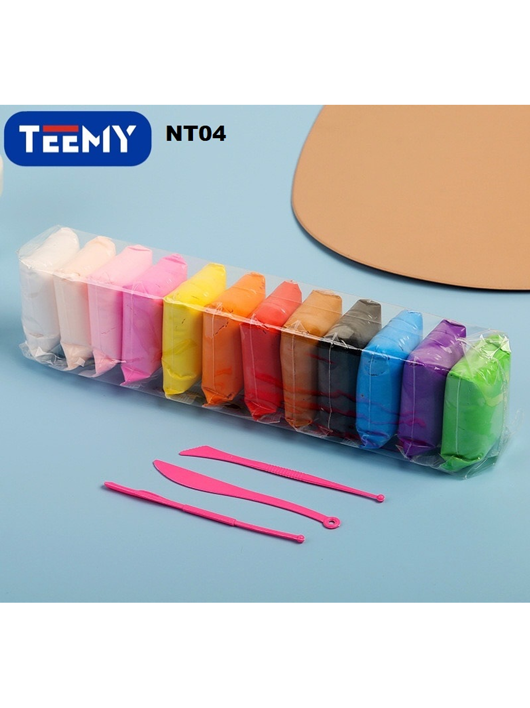 PLASTICILINA PAQUETE 12 PIEZAS 1