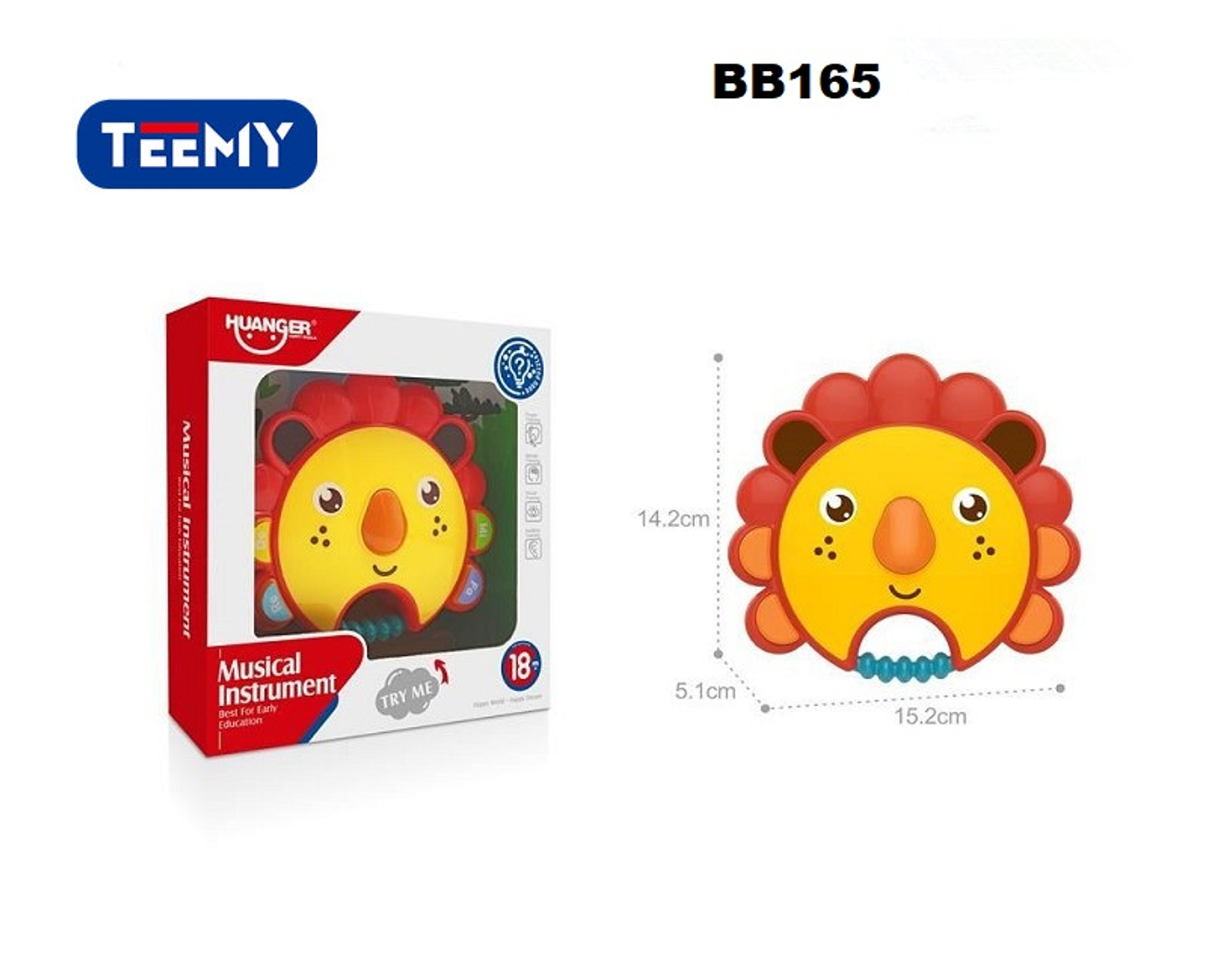 JUGUETE MUSICAL BEBE, , PRECIO PUBLICADO ES AL POR MAYOR Y DEBEN SER 3 UNIDADES DEL MISMO  (BB165) 1