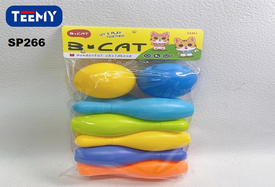 MINI BOWLING , PRECIO PUBLICADO ES AL POR MAYOR Y DEBEN SER 3 UNIDADES DEL MISMO  (SP266) 1