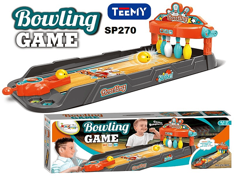 MINI BOWLING  DE MESA, PRECIO PUBLICADO ES AL POR MAYOR Y DEBEN SER 3 UNIDADES DEL MISMO 