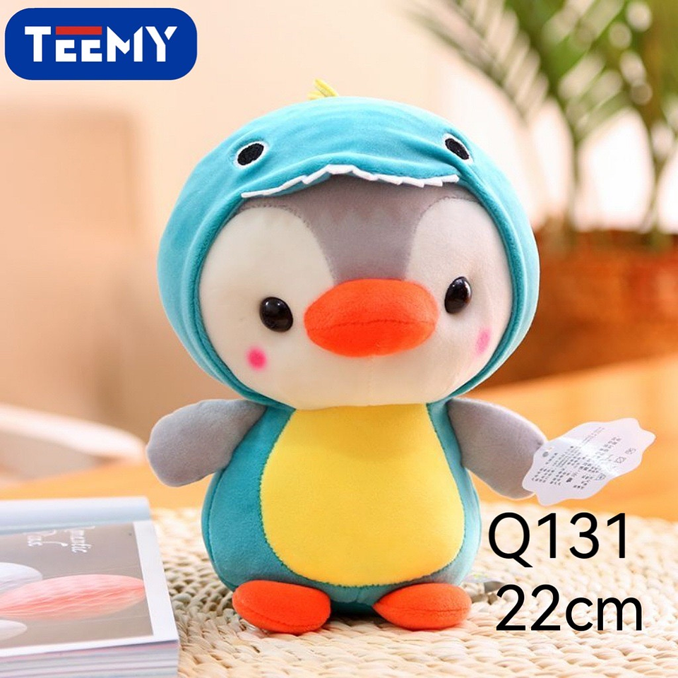PELUCHE PINGUINO 22 CM , PRECIO PUBLICADO ES AL POR MAYOR Y DEBEN SER 3 UNIDADES DEL MISMO  (Q131) 1