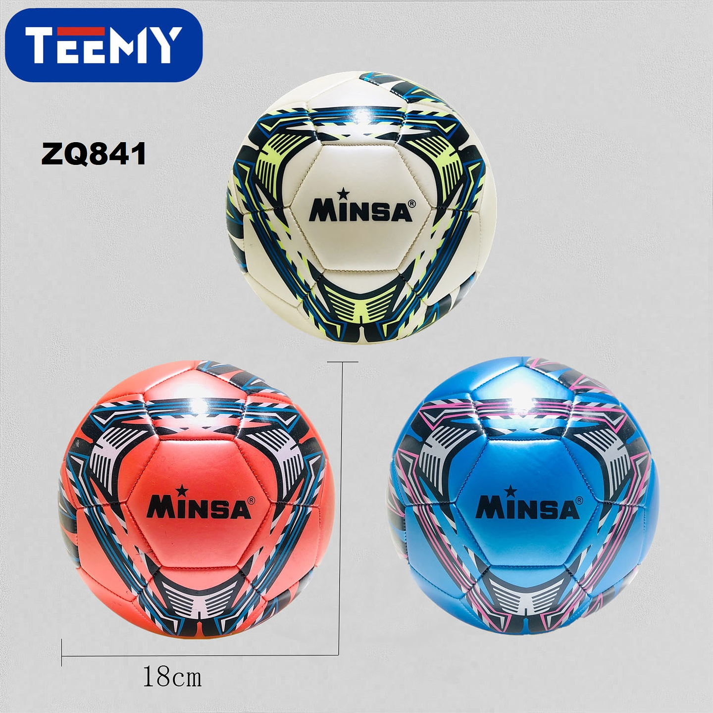 BALON DE FUTBOL  , PRECIO PUBLICADO ES AL POR MAYOR Y DEBEN SER 3 UNIDADES DEL MISMO  (ZQ841) 1