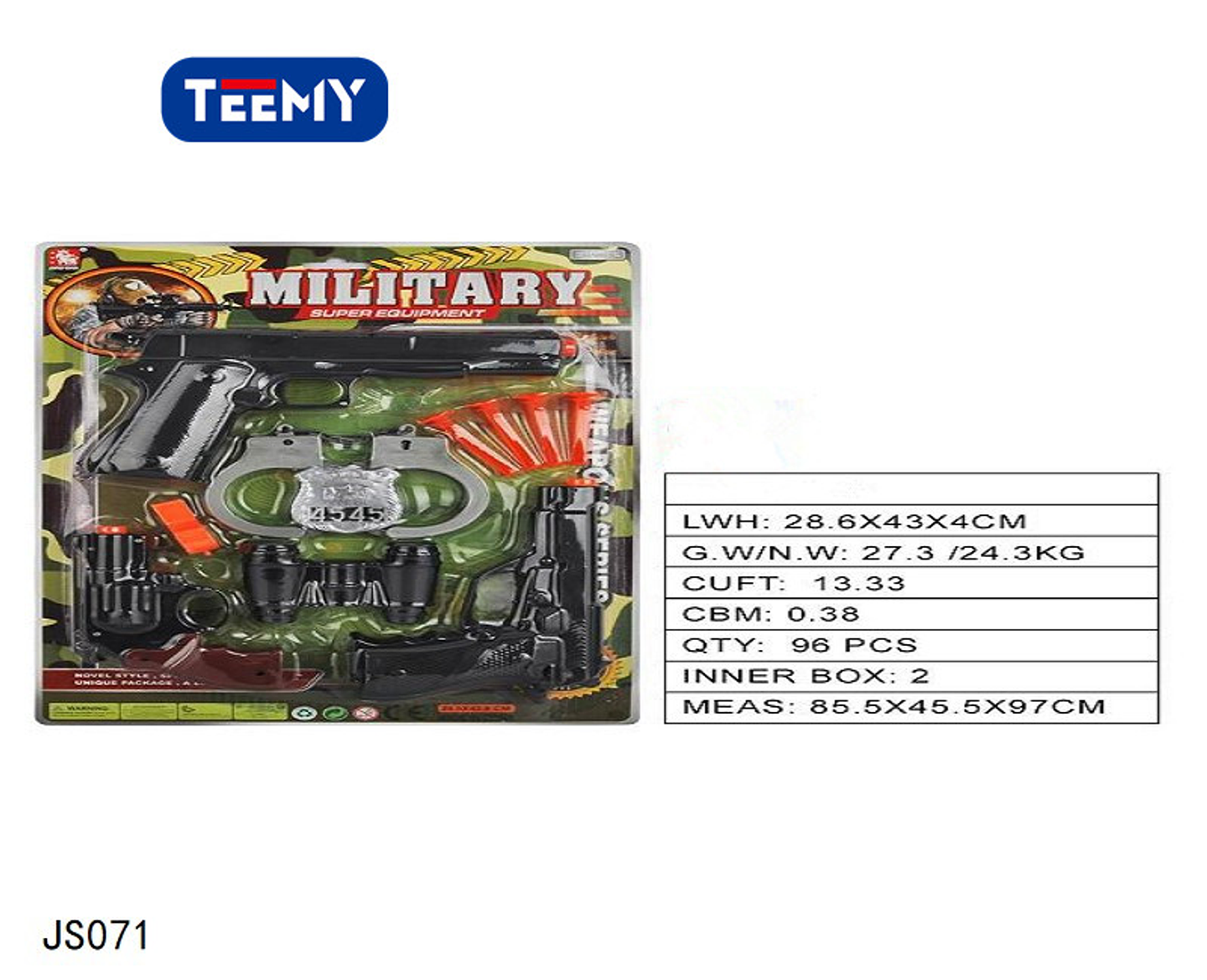 PISTOLA CON BALA BLANDA , PRECIO PUBLICADO ES AL POR MAYOR Y DEBEN SER 3 UNIDADES DEL MISMO  (JS071) 1