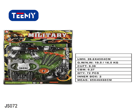 PISTOLA CON BALA BLANDA , PRECIO PUBLICADO ES AL POR MAYOR Y DEBEN SER 3 UNIDADES DEL MISMO  (JS072)