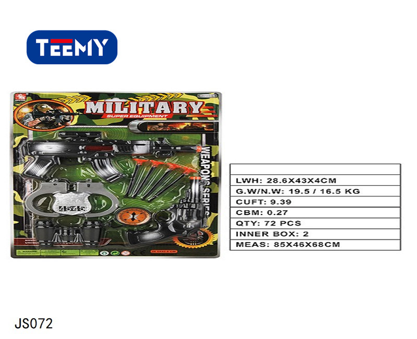 PISTOLA CON BALA BLANDA , PRECIO PUBLICADO ES AL POR MAYOR Y DEBEN SER 3 UNIDADES DEL MISMO  (JS072) 1