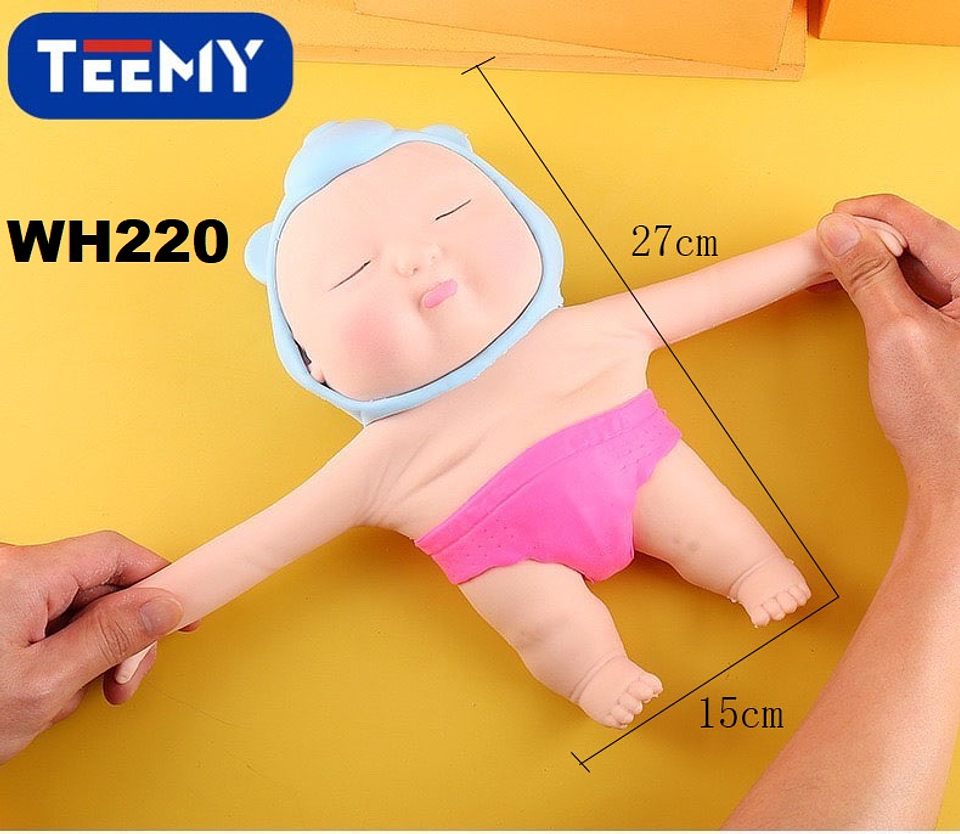 BEBE SQUISHY, PRECIO PUBLICADO ES AL POR MAYOR Y DEBEN SER 3 UNIDADES DEL MISMO  (WH220) 1