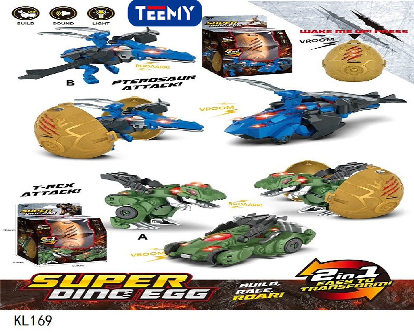 DINOSAURIOS JUGUETE , PRECIO PUBLICADO ES AL POR MAYOR Y DEBEN SER 3 UNIDADES DEL MISMO  (KL169) 1