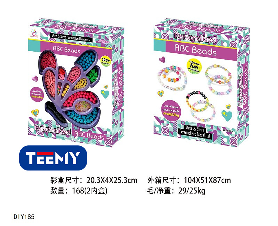 JUEGO DE MANUALIDADES PARA HACER PULSERAS , PRECIO PUBLICADO ES AL POR MAYOR Y DEBEN SER 3 UNIDADES DEL MISMO  (DIY185) 1