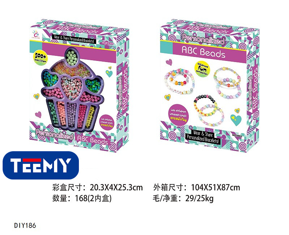 JUEGO DE MANUALIDADES PARA HACER PULSERAS, PRECIO PUBLICADO ES AL POR MAYOR Y DEBEN SER 3 UNIDADES DEL MISMO  (DIY186) 1