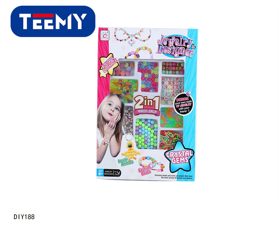 JUEGO DE MANUALIDADES PARA HACER PULSERAS , PRECIO PUBLICADO ES AL POR MAYOR Y DEBEN SER 3 UNIDADES DEL MISMO  (DIY188) 1