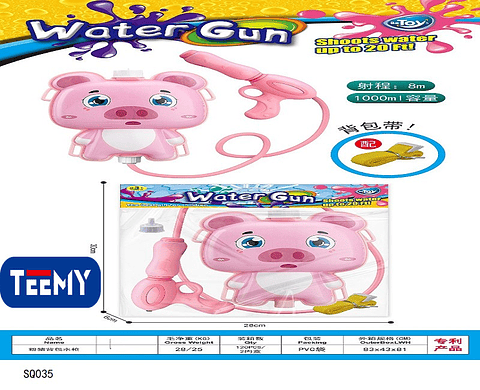 MOCHILA LANZA AGUA , PRECIO PUBLICADO ES AL POR MAYOR Y DEBEN SER 3 UNIDADES DEL MISMO  (SQ035)