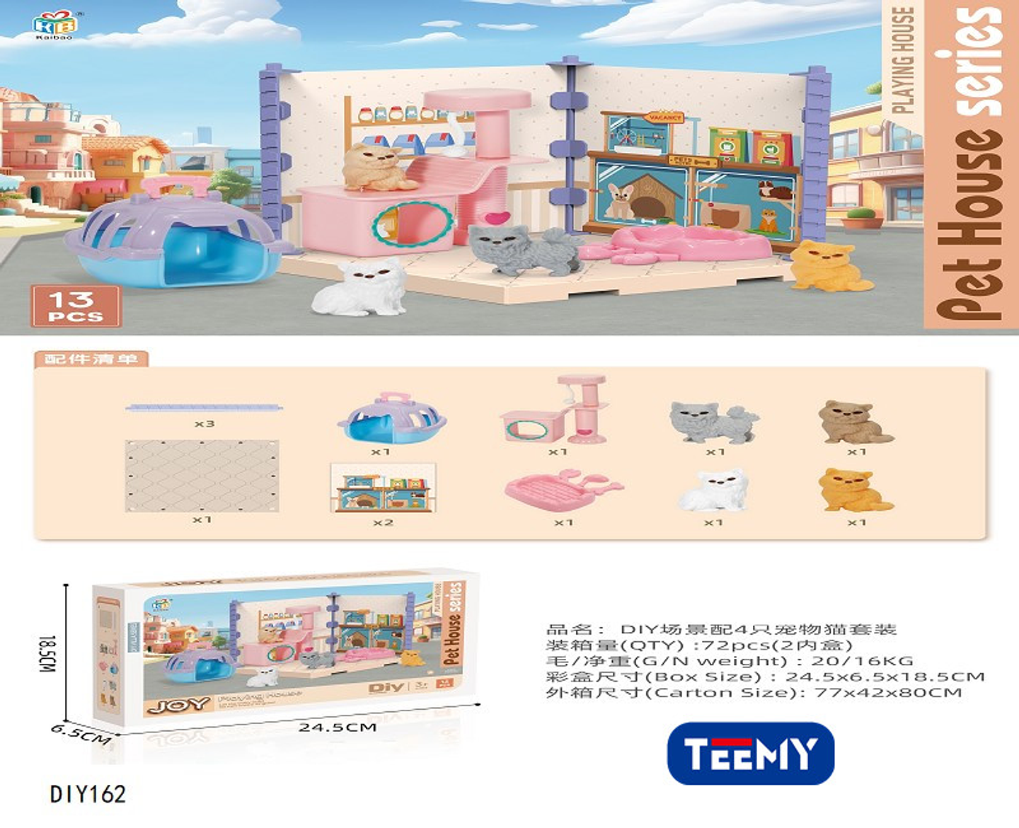 JUGUETE MASCOTAS , PRECIO PUBLICADO ES AL POR MAYOR Y DEBEN SER 3 UNIDADES DEL MISMO  (DIY162) 1