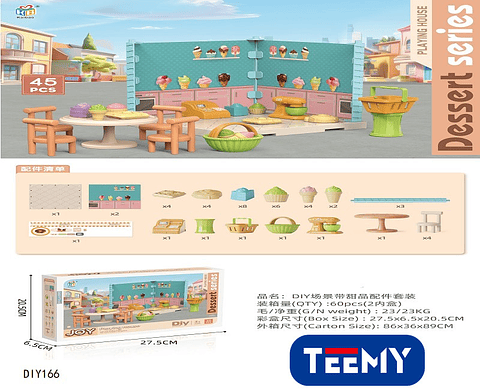 JUEGO MINIMARKET , PRECIO PUBLICADO ES AL POR MAYOR Y DEBEN SER 3 UNIDADES DEL MISMO  (DIY166)