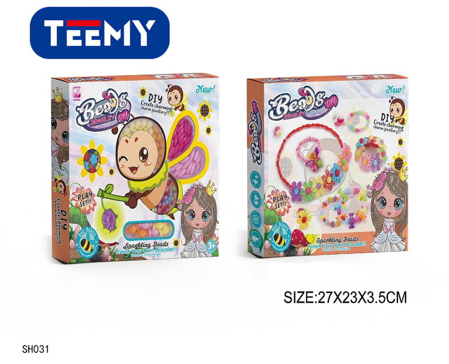 JUEGO DE MANUALIDADES PARA HACER PULSERAS  , PRECIO PUBLICADO ES AL POR MAYOR Y DEBEN SER 3 UNIDADES DEL MISMO  (SH031) 1