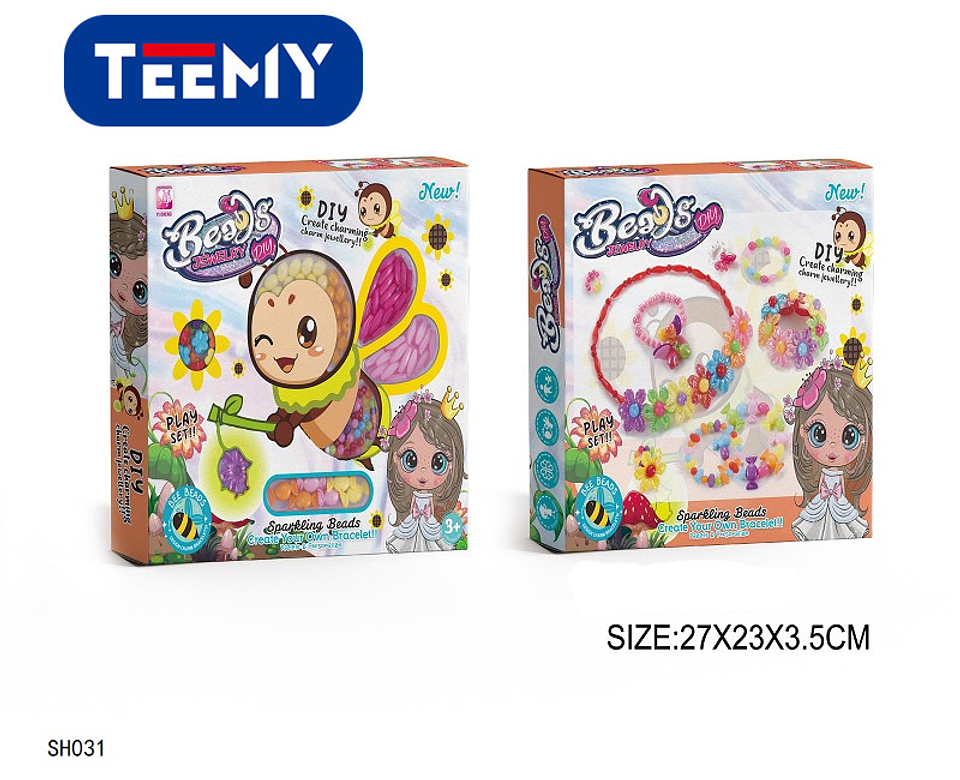 JUEGO DE MANUALIDADES PARA HACER PULSERAS  , PRECIO PUBLICADO ES AL POR MAYOR Y DEBEN SER 3 UNIDADES DEL MISMO  (SH031) 1