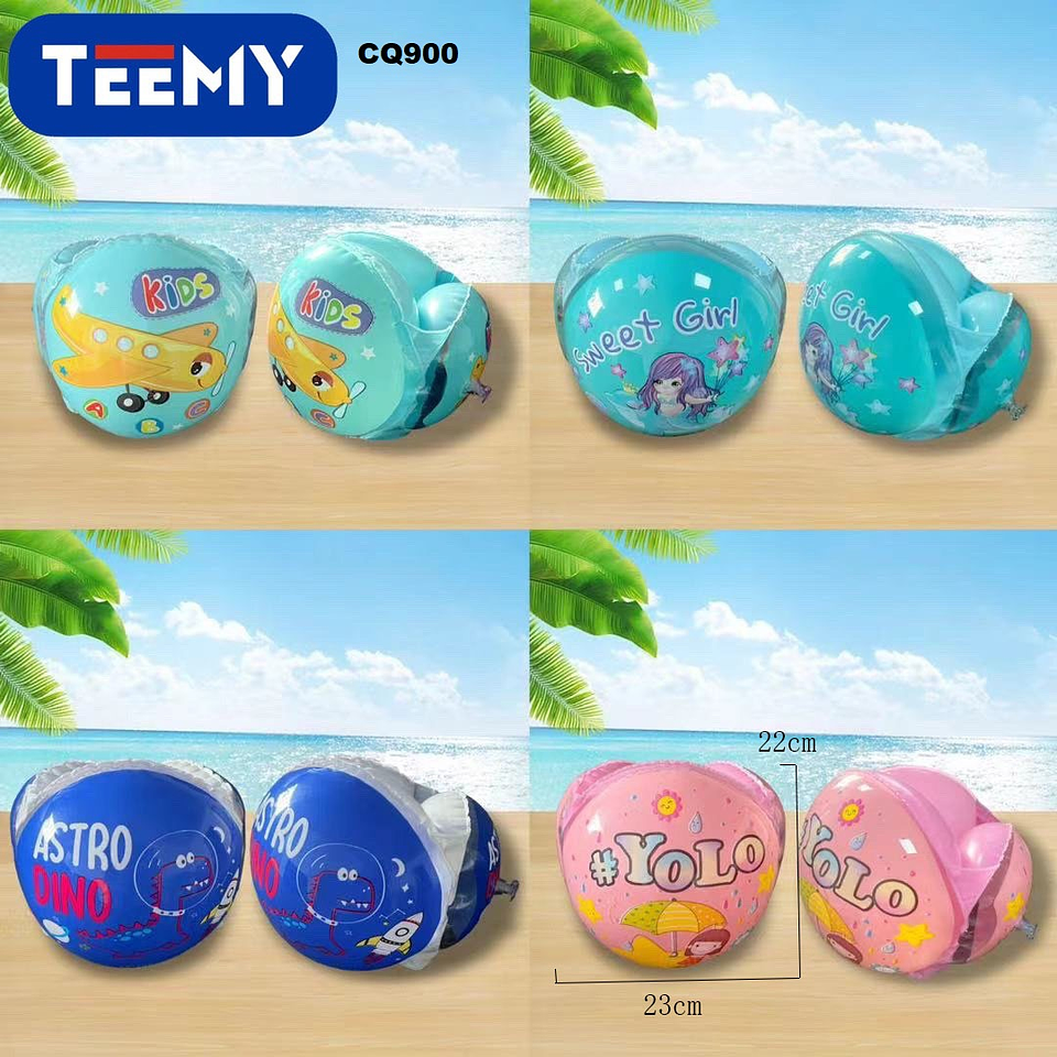 FLOTADOR ALITA PAQUETE 12 PIEZAS  (CQ900) 1