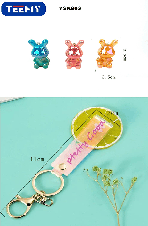 LLAVEROS PAQUETE  12 PIEZAS (YSK903)