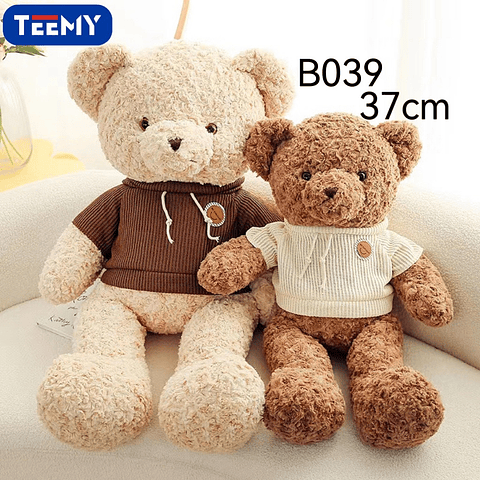 PELUCHE OSO 37 CM, PRECIO PUBLICADO ES AL POR MAYOR Y DEBEN SER 3 UNIDADES DEL MISMO 
