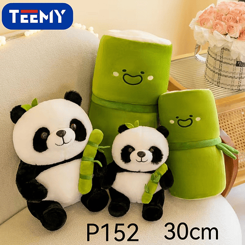 PELUCHE PANDA 30 CM  , PRECIO PUBLICADO ES AL POR MAYOR Y DEBEN SER 3 UNIDADES DEL MISMO  (P152)