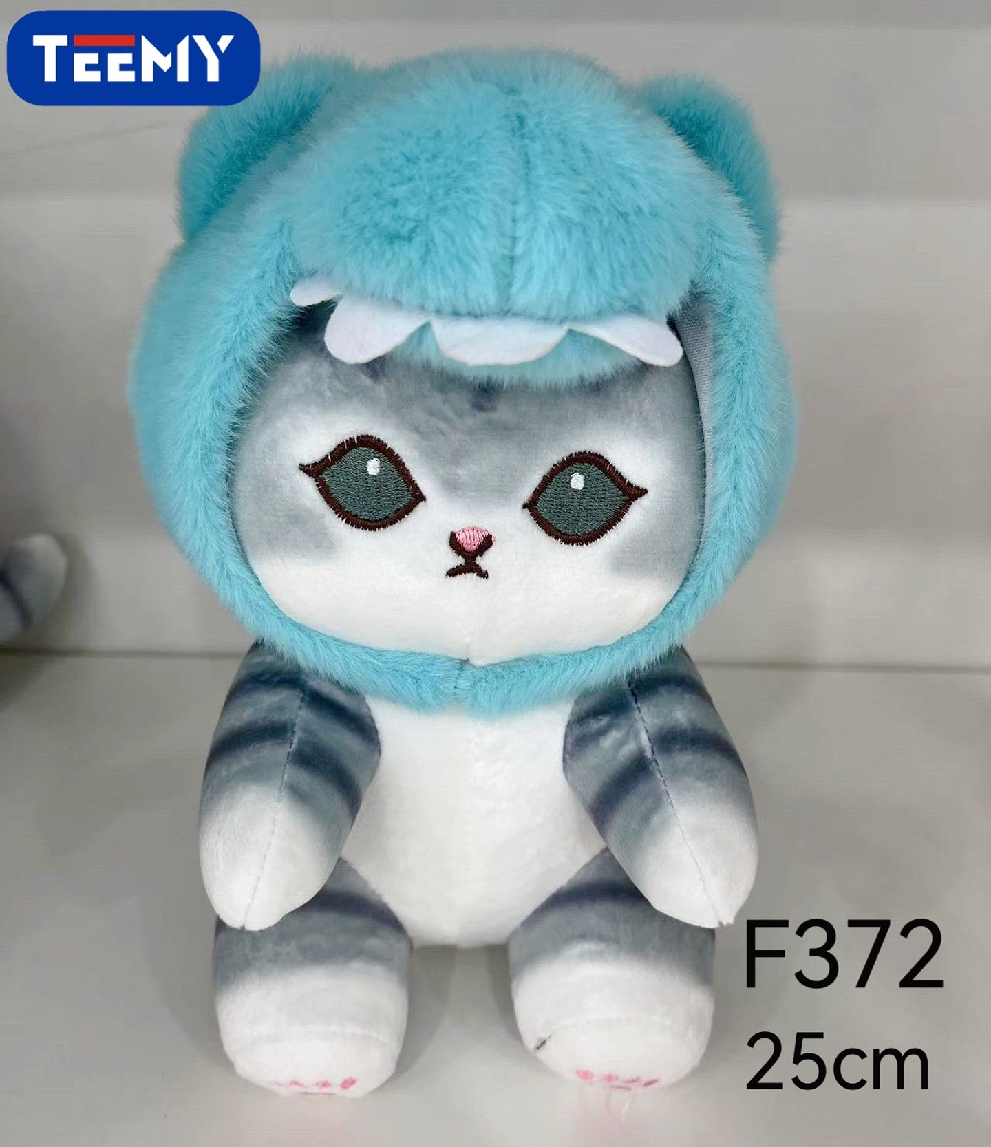 PELUCHE GATO DISFRAZ FOCA 25 CM , PRECIO PUBLICADO ES AL POR MAYOR Y DEBEN SER 3 UNIDADES DEL MISMO  (F372) 1